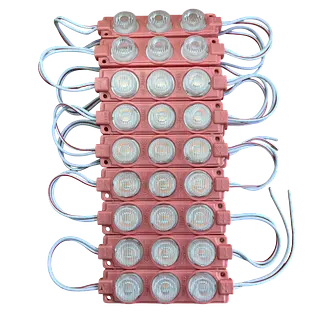 Módulos Led 7020/3030 3w Rosado 12v. Pack X20 Unidades