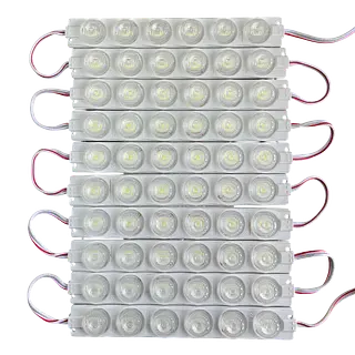 Módulo Led 13620 12v 6w Blanco Con Lupa 3030. Pack X 20 Unid