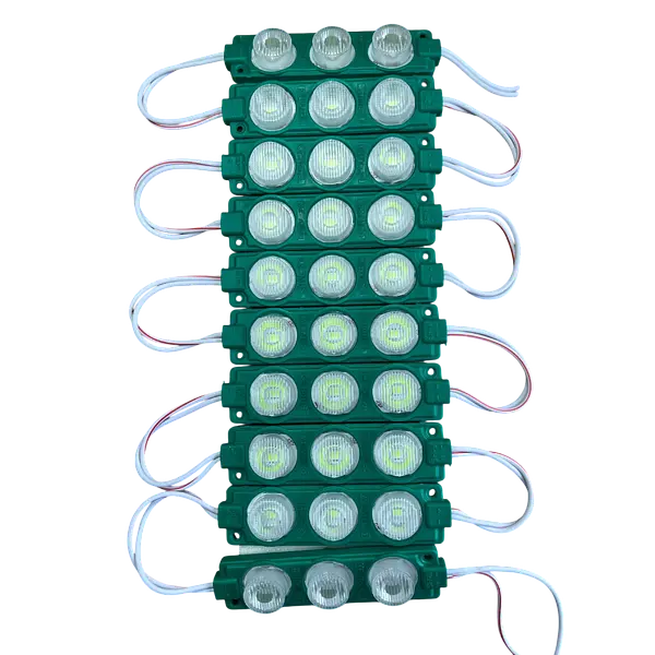 Módulo Led 7020-3030 3w Aguamarina 24v. Pack X20 Unidades