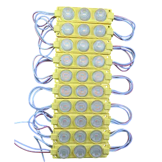 Módulo Led 7020-3030 3w Amarillo 24v (20 Unds).