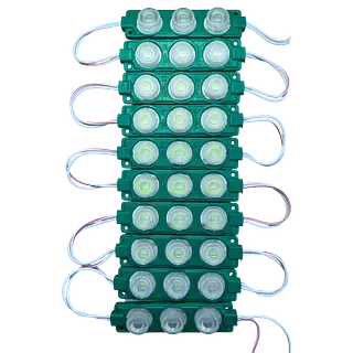 Módulo Led 12v 3w Verde (Chip7020/3030) Paquete X20 Unidades