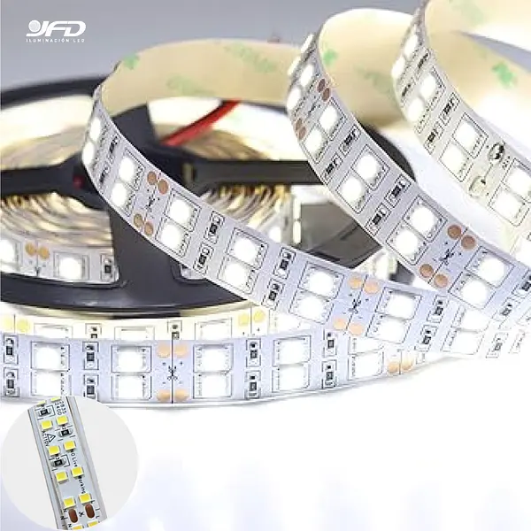 Cinta Doble Carril 110v 240led 6500k 10m