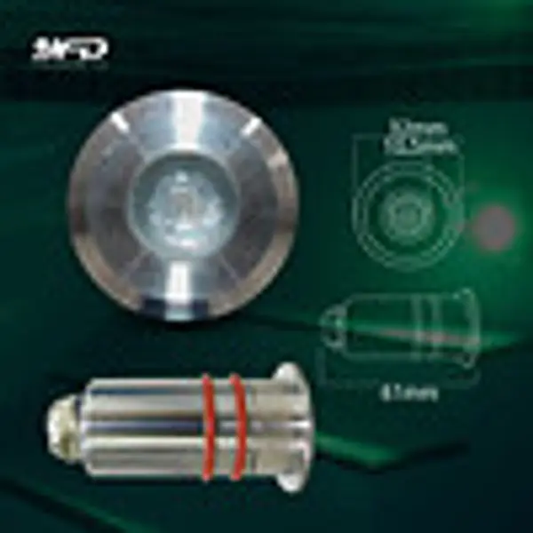 Lámpara Para Piscinas 1watt / Plateada Smd Dc/12v