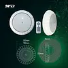 Bala De Piscina De Sobre Poner 24w Ultra 8" Rgb Led 2835