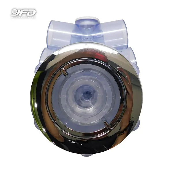 Hidrojet Jacuzzi Con Regulador De Agua Y Aire Luz Rgb 1/2"