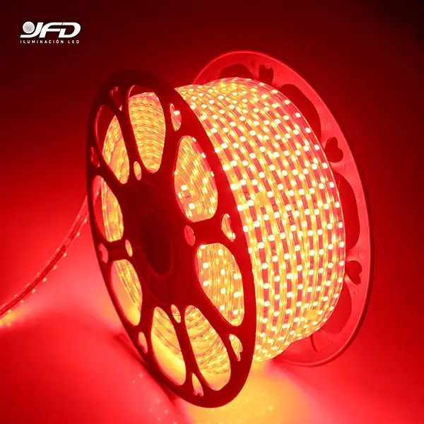Cinta Led 2835-120-110v Ac -8mm-Ip65 Calido 50m/Roll