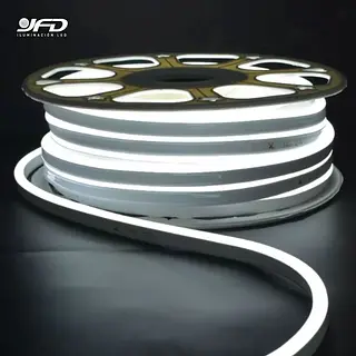 Cinta Led Neon Fexible 50mts White Dc12v