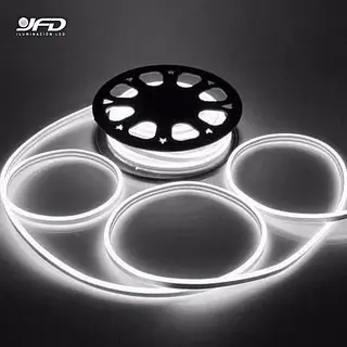 Cinta Led Neon Fexible 50mts White Dc12v 6000k Corte 1 Cm