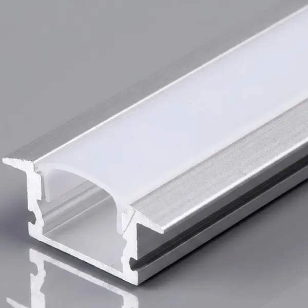 Perfileria Opalizada De 3mt Color Blanco Con Plug Y Buckle