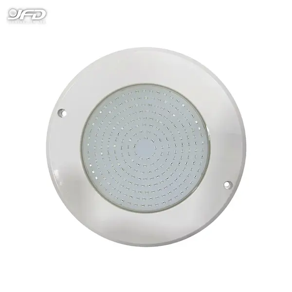 Lampara Led Piscina Sobreponer 10 Inc 260mm Rgb 18w Dc12v