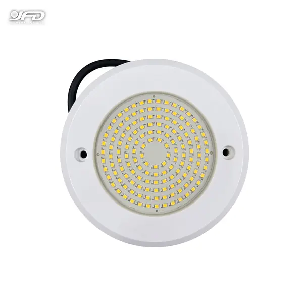 Lampara Led Piscina Sobreponer 10 Inc 150mm 3000k 12w Dc12v