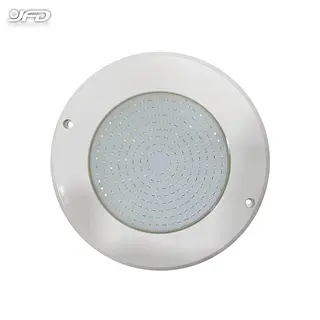 Lampara Led Piscina Sobreponer 10 Inc 260mm 6500k 18w Dc12v