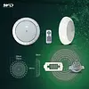 Bala De Piscina De Sobreponer 18w Ultra 8" Rgb 216 Led 2835