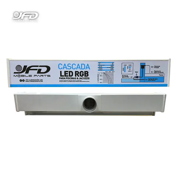Cascada De Piscina 18w Rgb 150cm